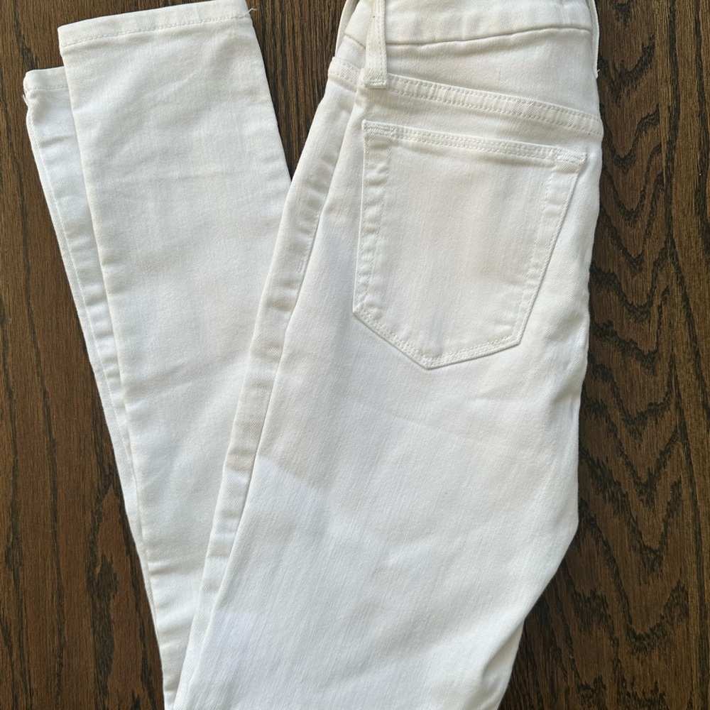 White Denim Skinny Jeans